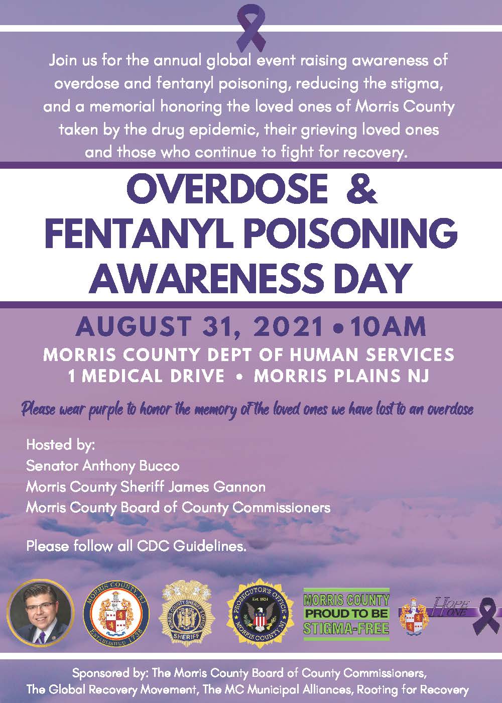 Overdose Fentanyl Poisoning Awareness Day Flyer